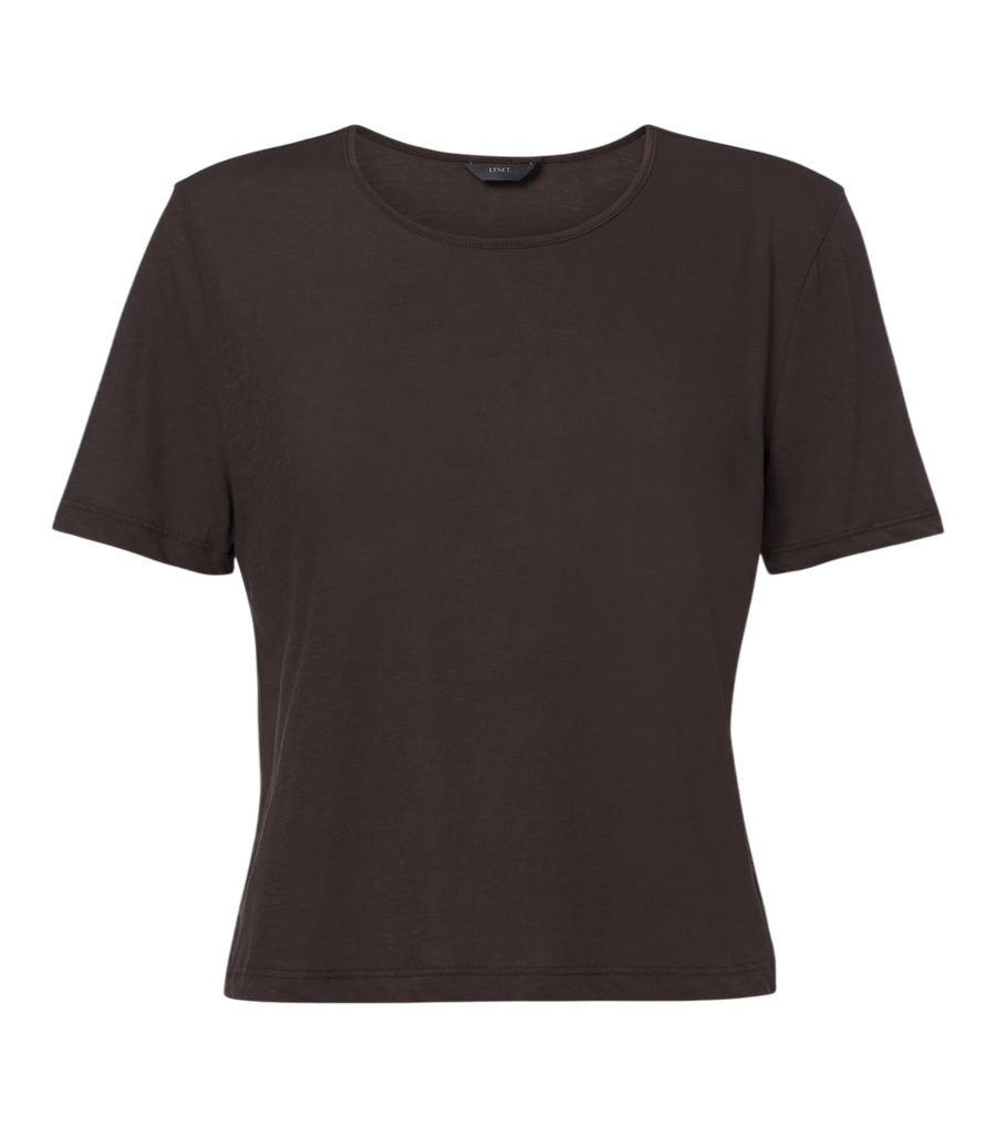 T-shirt court en coton Milo de Leset