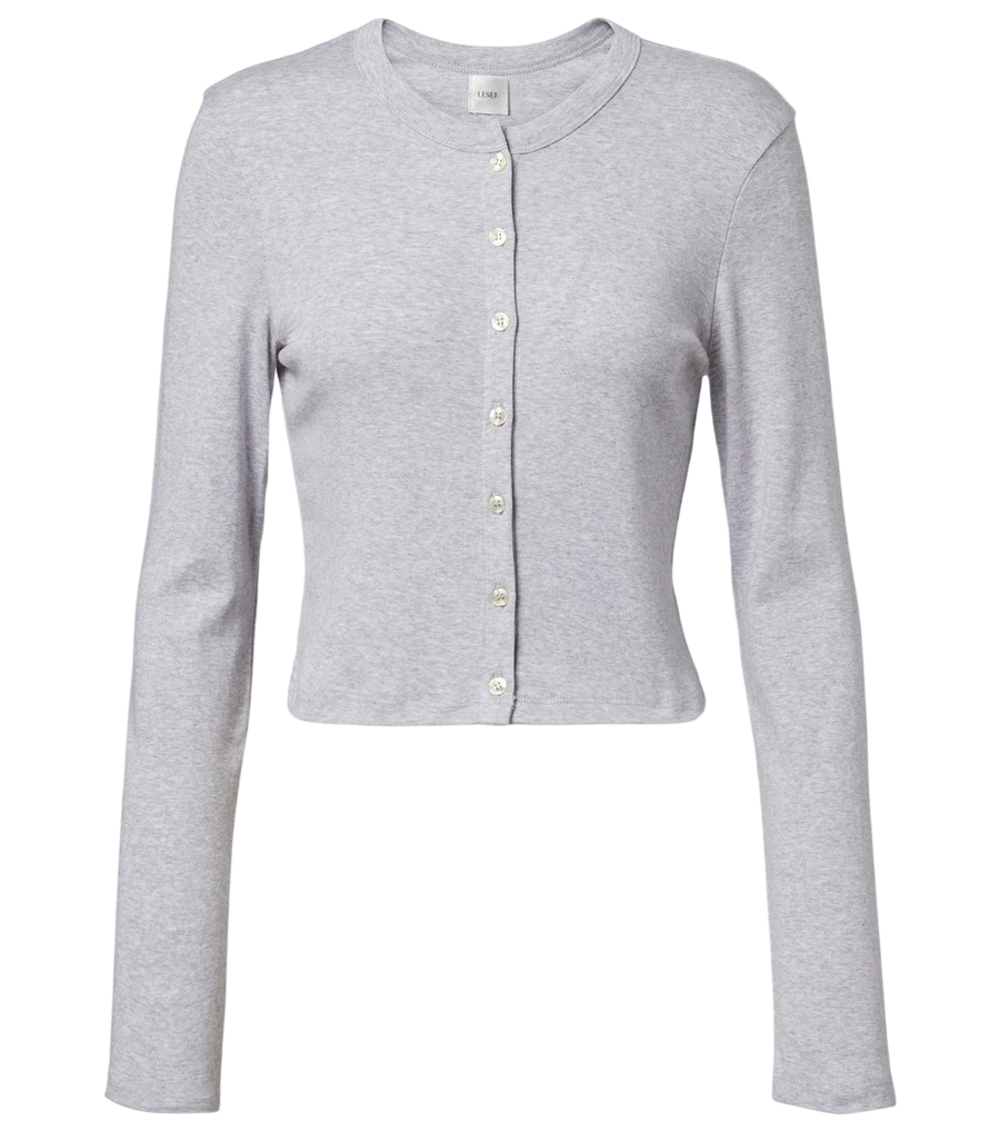 Leset Nando cotton jersey cardigan
