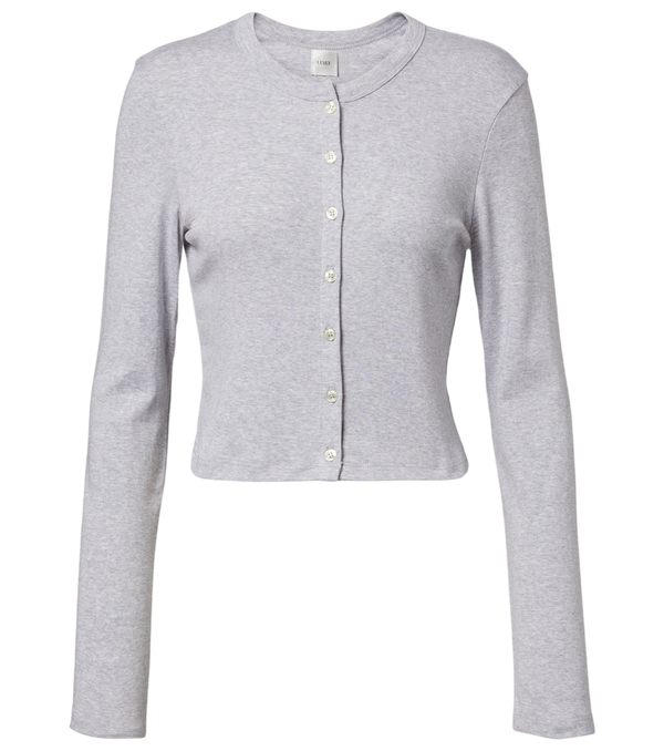 Leset Nando cotton jersey cardigan