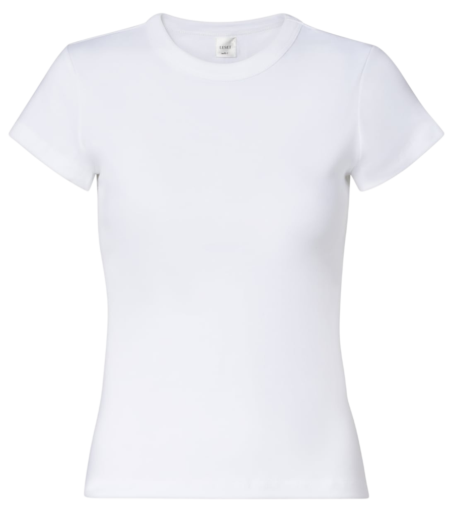Leset Nando ribbed-knit cotton T-shirt