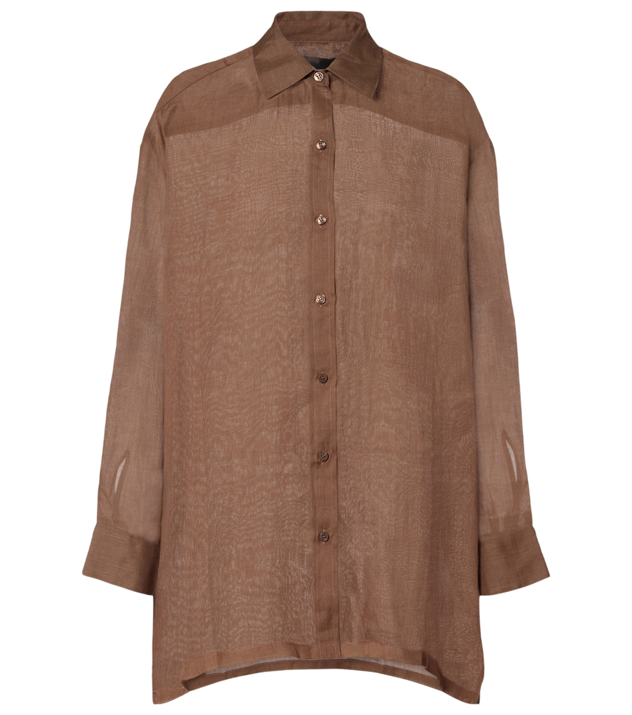 Leset Niko oversized ramie shirt