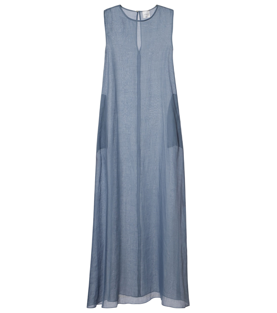 Leset Niko ramie maxi dress