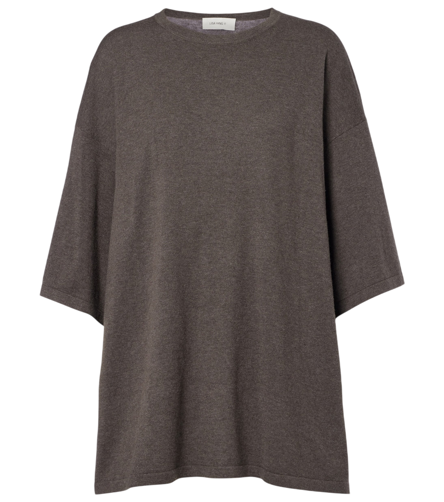 Lisa Yang Agnette cotton and cashmere sweater