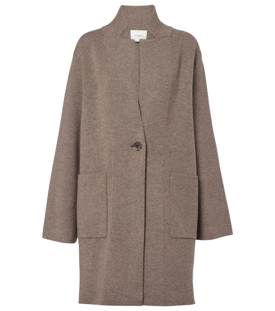 Lisa Yang Anni cashmere coat