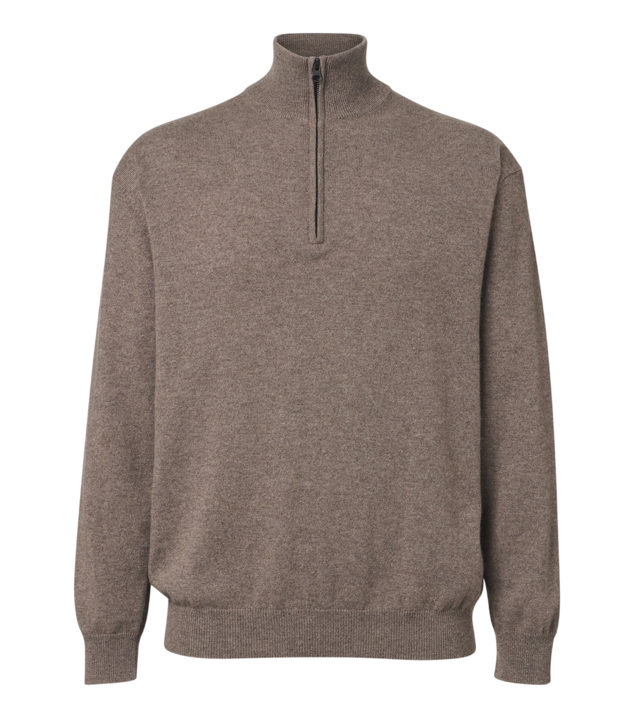 Lisa Yang Augustus cashmere half-zip sweater