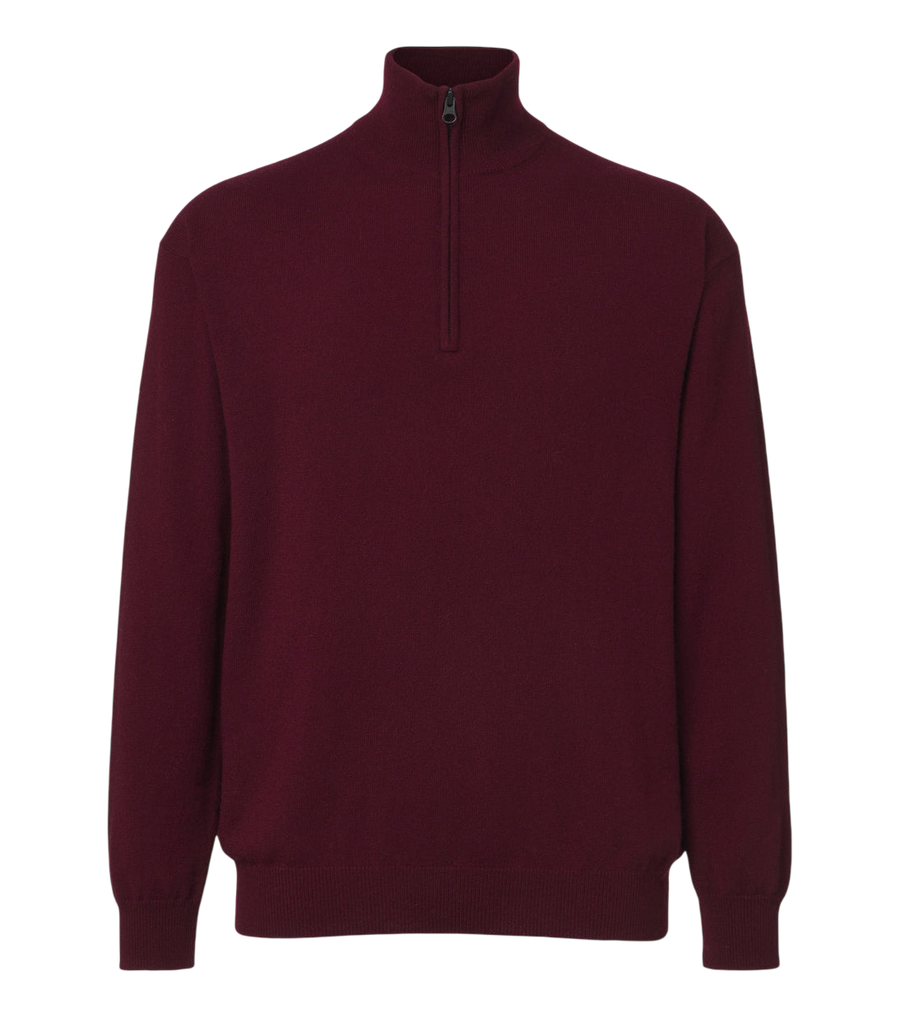 Lisa Yang Augustus cashmere half-zip sweater