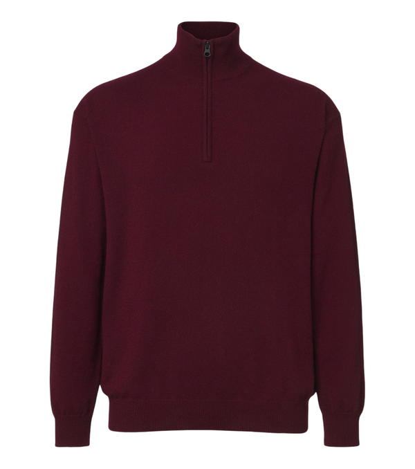 Lisa Yang Augustus cashmere half-zip sweater