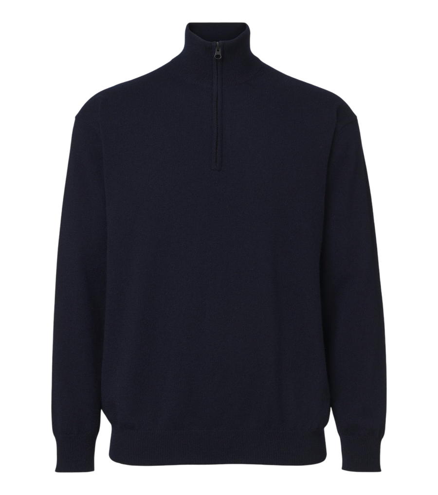 Lisa Yang Augustus cashmere half-zip sweater