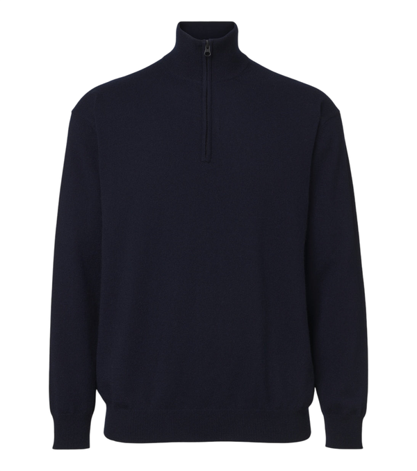 Lisa Yang Augustus cashmere half-zip sweater