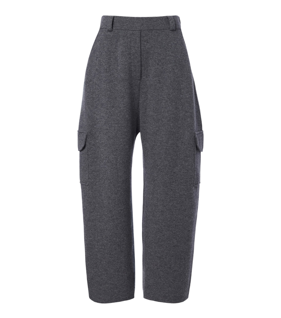 Lisa Yang Azaria cashmere barrel-leg pants