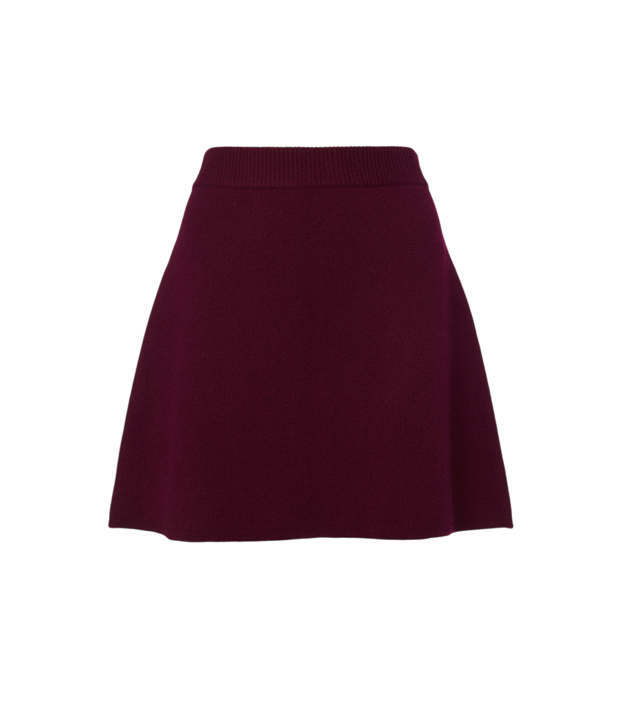 Lisa Yang Clare cashmere miniskirt