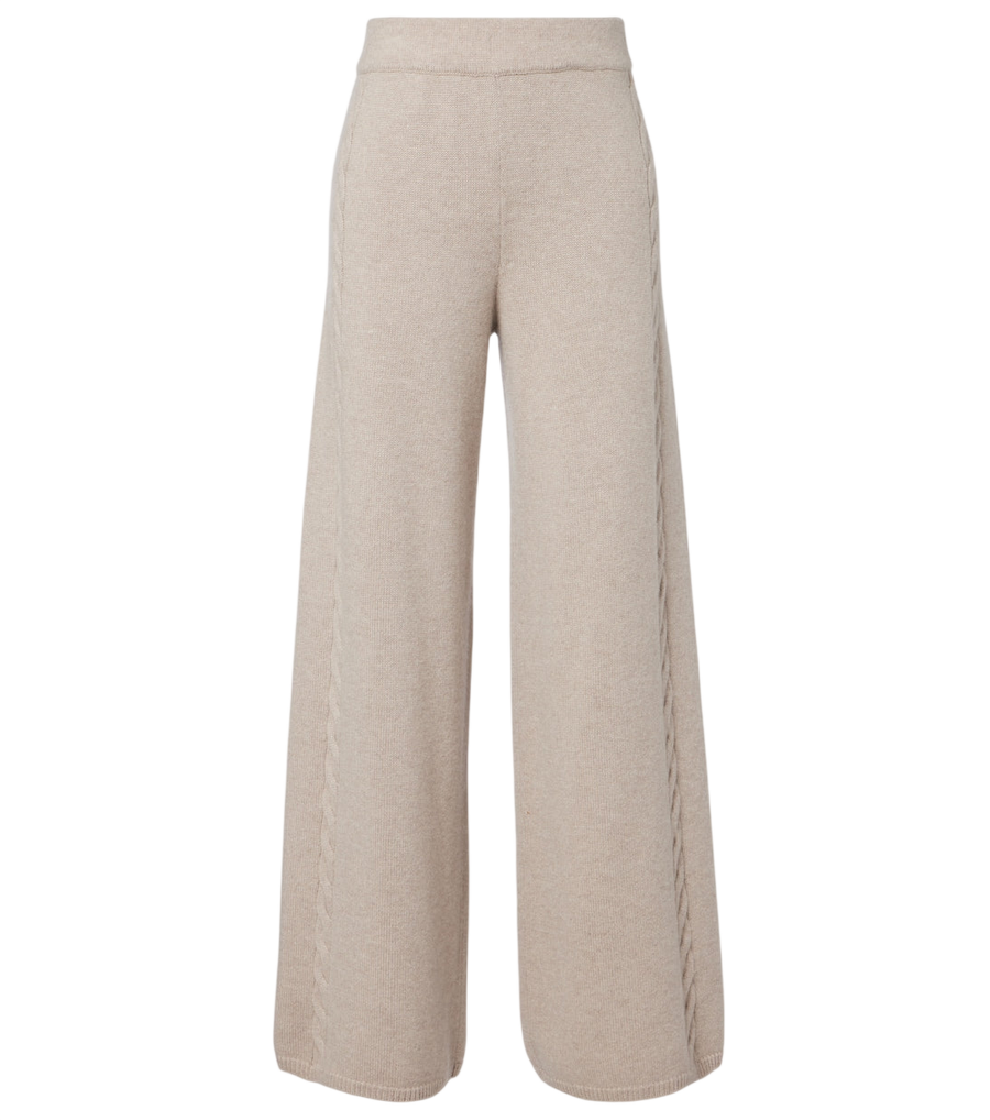 Lisa Yang Olanda cashmere wide-leg pants