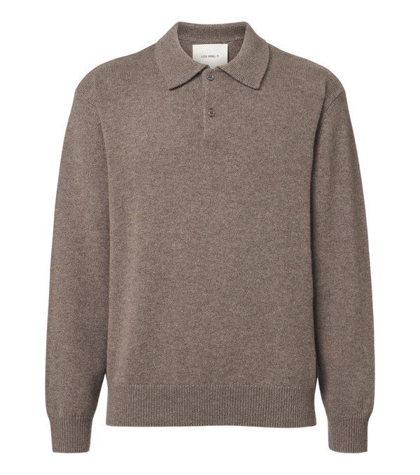 Lisa Yang Rufus cashmere polo sweater