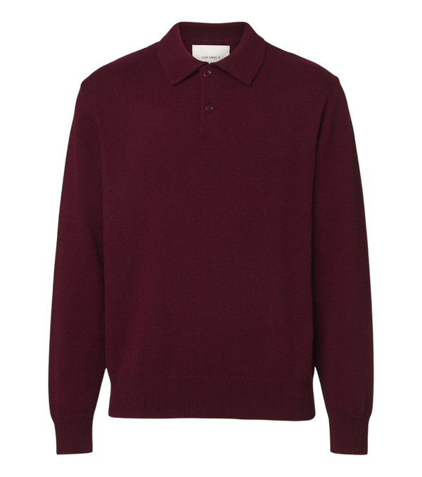 Lisa Yang Rufus cashmere polo sweater