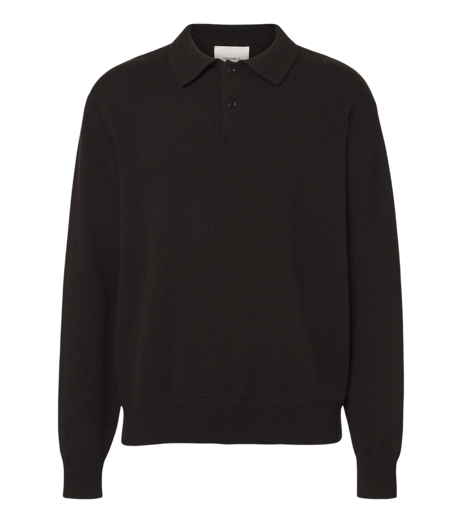 Lisa Yang Rufus cashmere polo sweater