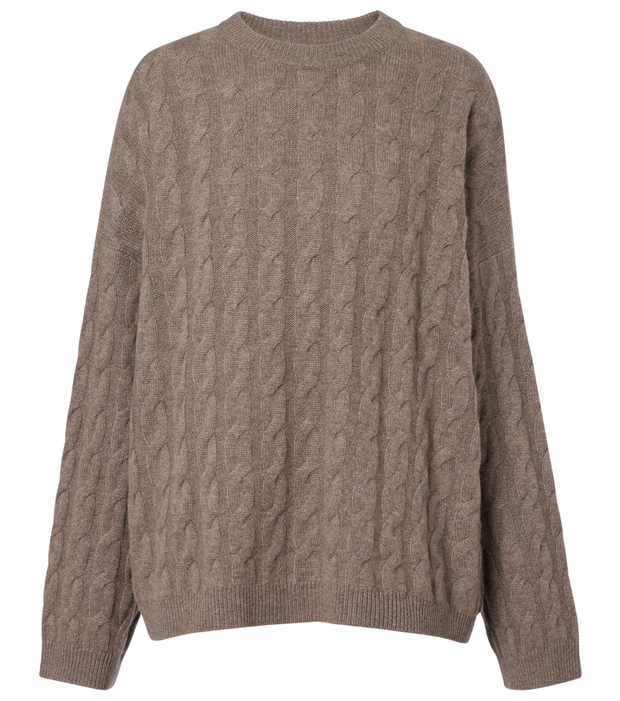 Lisa Yang Seymour cable-knit cashmere sweater