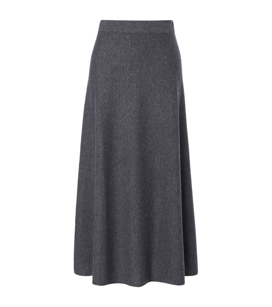Lisa Yang Torie cashmere midi skirt
