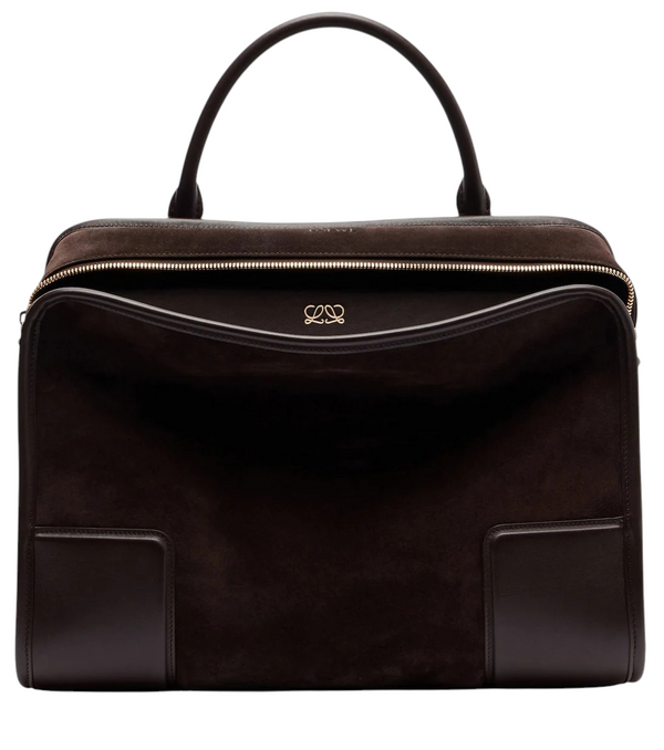 Loewe Amazona 180 Large Suede Tote Bag