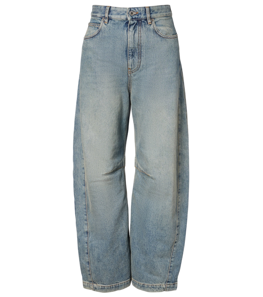Loewe Jeans Anagram dal taglio barrel