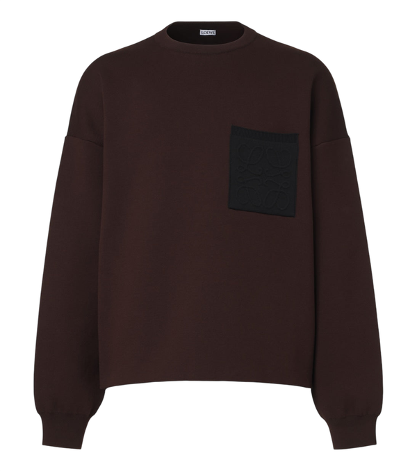 Loewe Anagram cotton-blend sweater