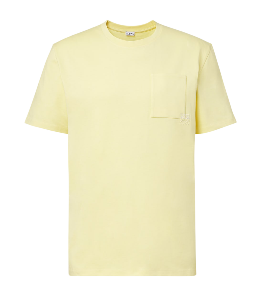 Loewe Anagram embroidered cotton jersey T-shirt