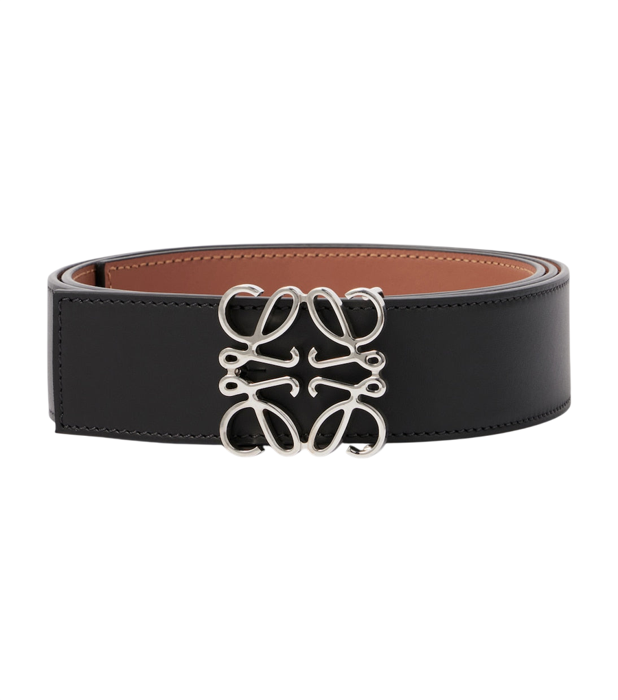 Loewe Anagram reversible leather belt
