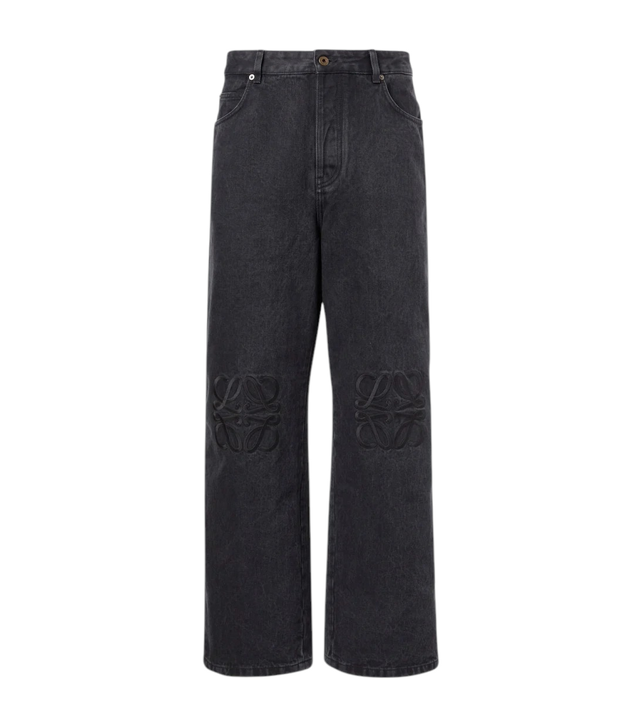 Loewe Anagram wide-leg jeans