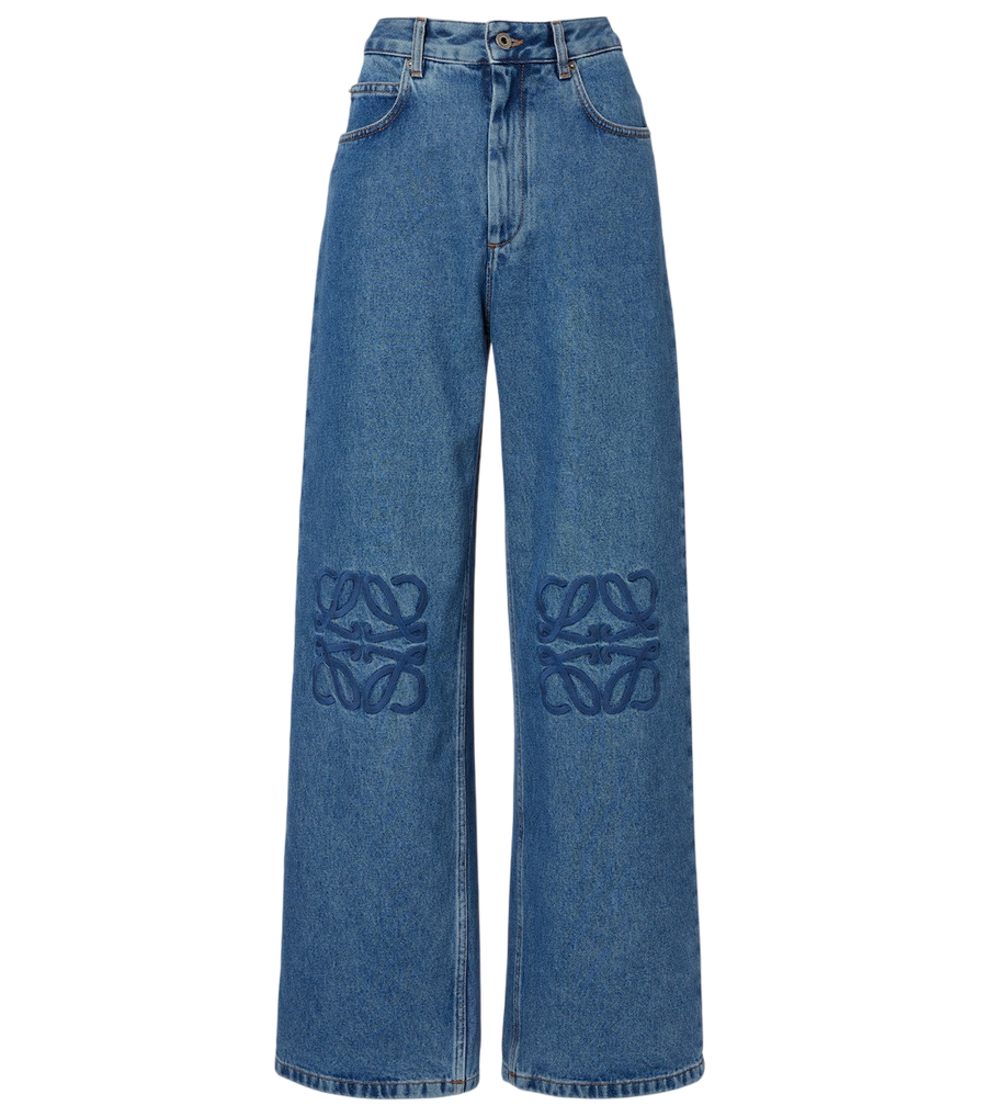 Loewe Jeans a gamba larga Anagram