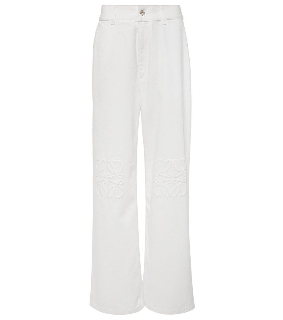 Loewe Jeans a gamba larga Anagram