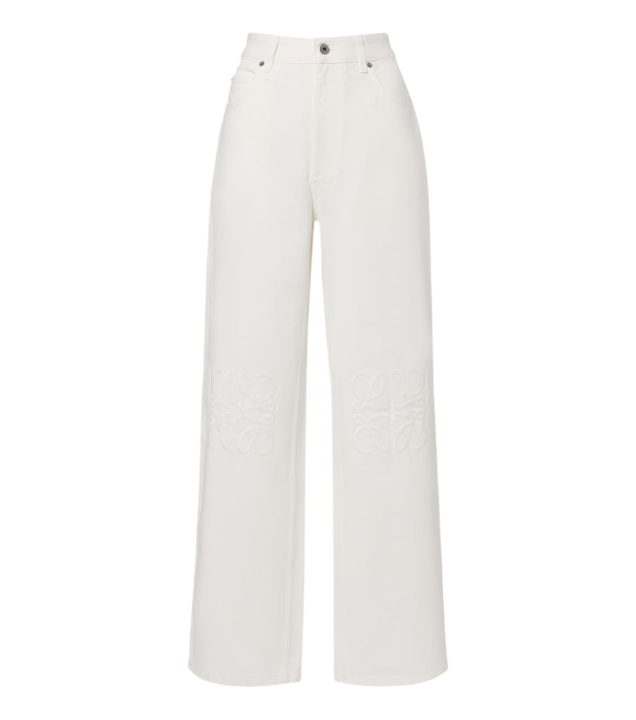 Loewe Jeans a gamba larga Anagram