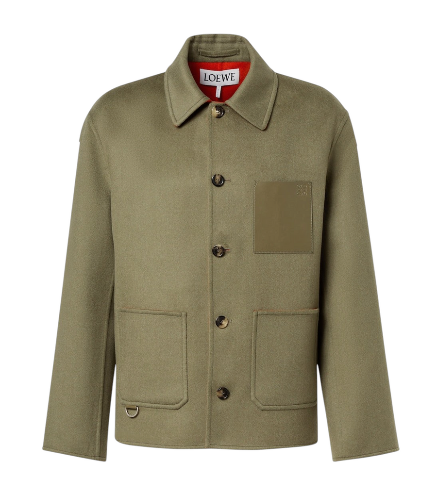 Loewe Anagram wool and cashmere jacket