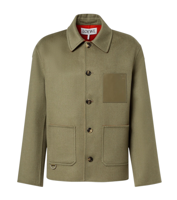 Loewe Anagram wool and cashmere jacket