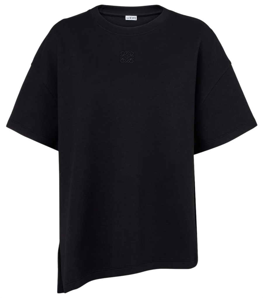 Loewe Asymmetric cotton-blend T-shirt