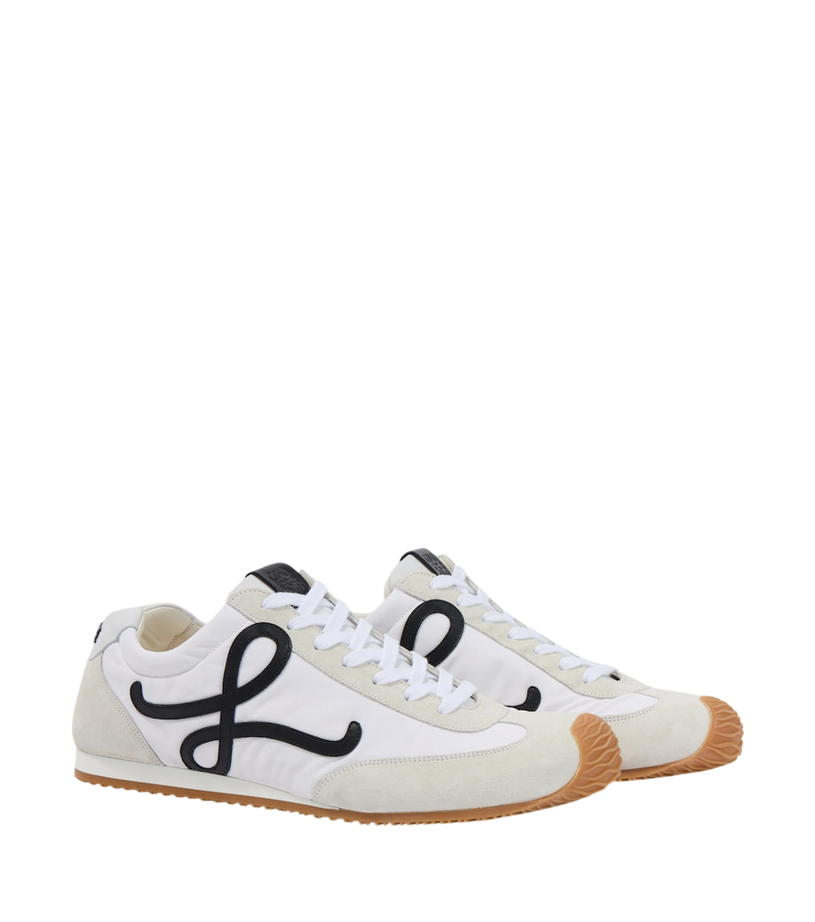 Loewe Ballet Runner 2.0 suede-trimmed sneakers