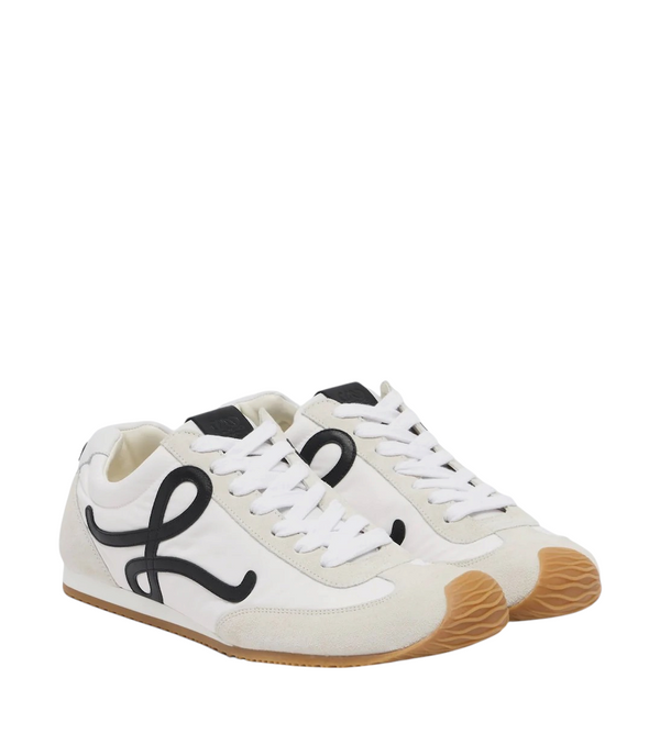Loewe Ballet Runner 2.0 Suede-Trimmed Sneakers