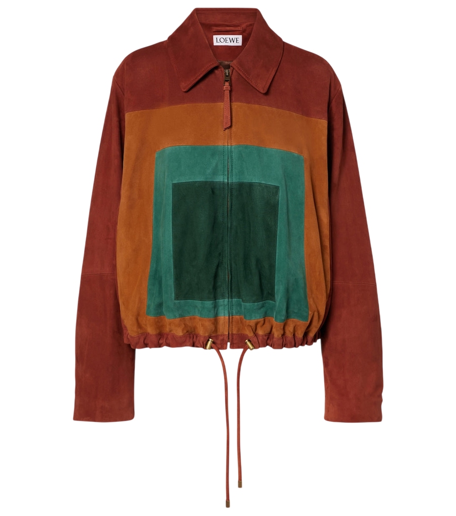 Loewe Balloon suede blouson