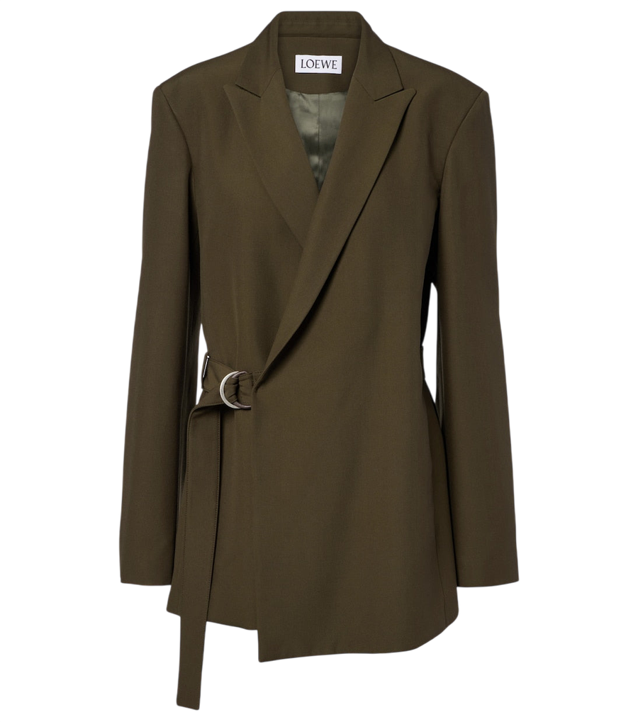 Loewe Belted wool blazer