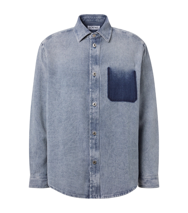Loewe Cotton and linen canvas shirt