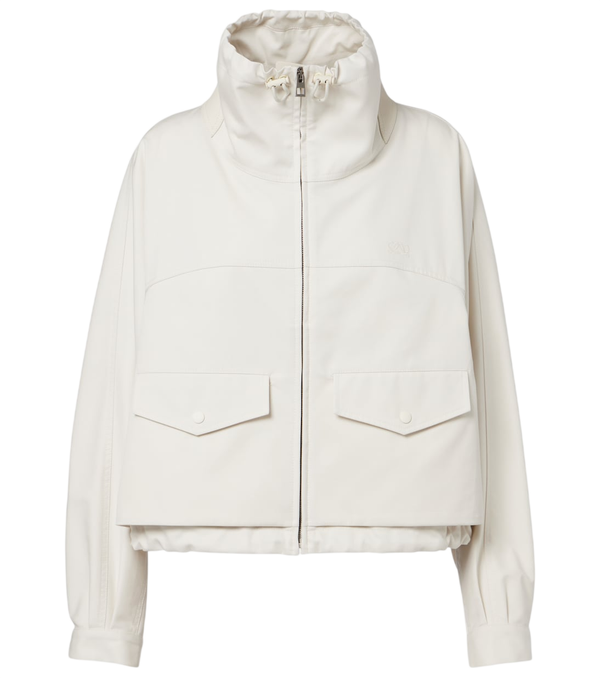 Loewe Cotton and silk gabardine jacket