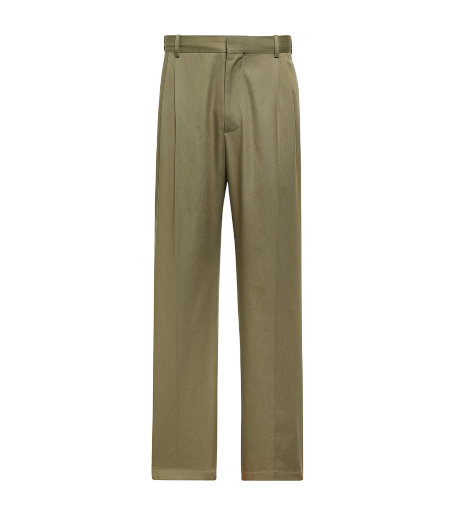 Loewe Cotton twill straight pants
