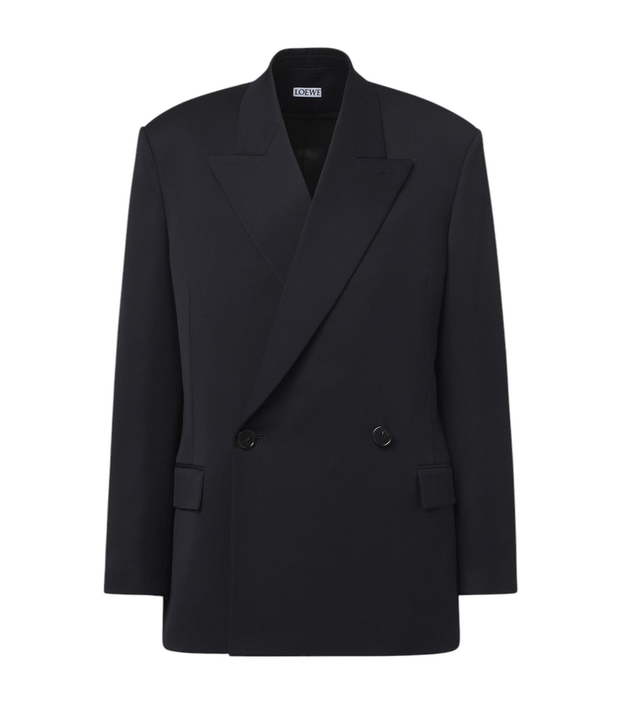 Loewe Double-breasted wool blazer