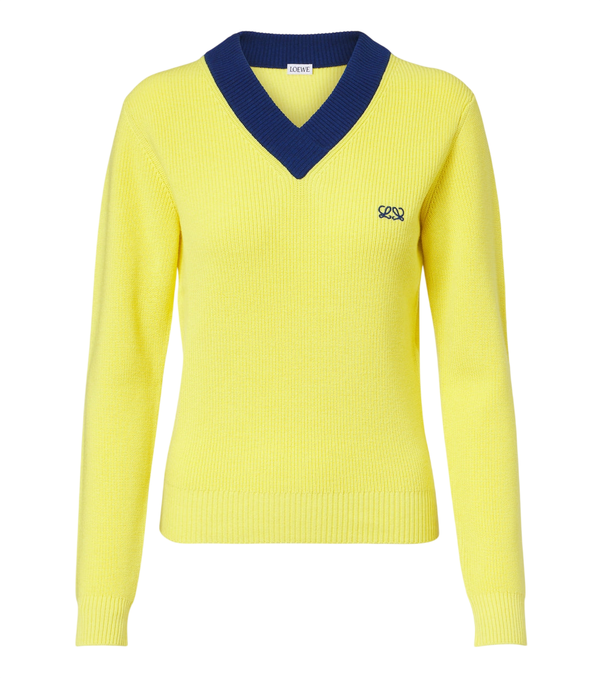 Loewe Double L cotton and wool sweater