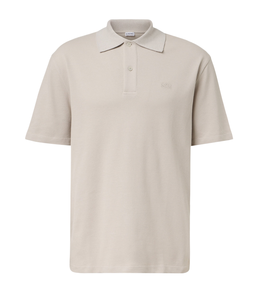 Loewe Double L cotton piqué polo shirt