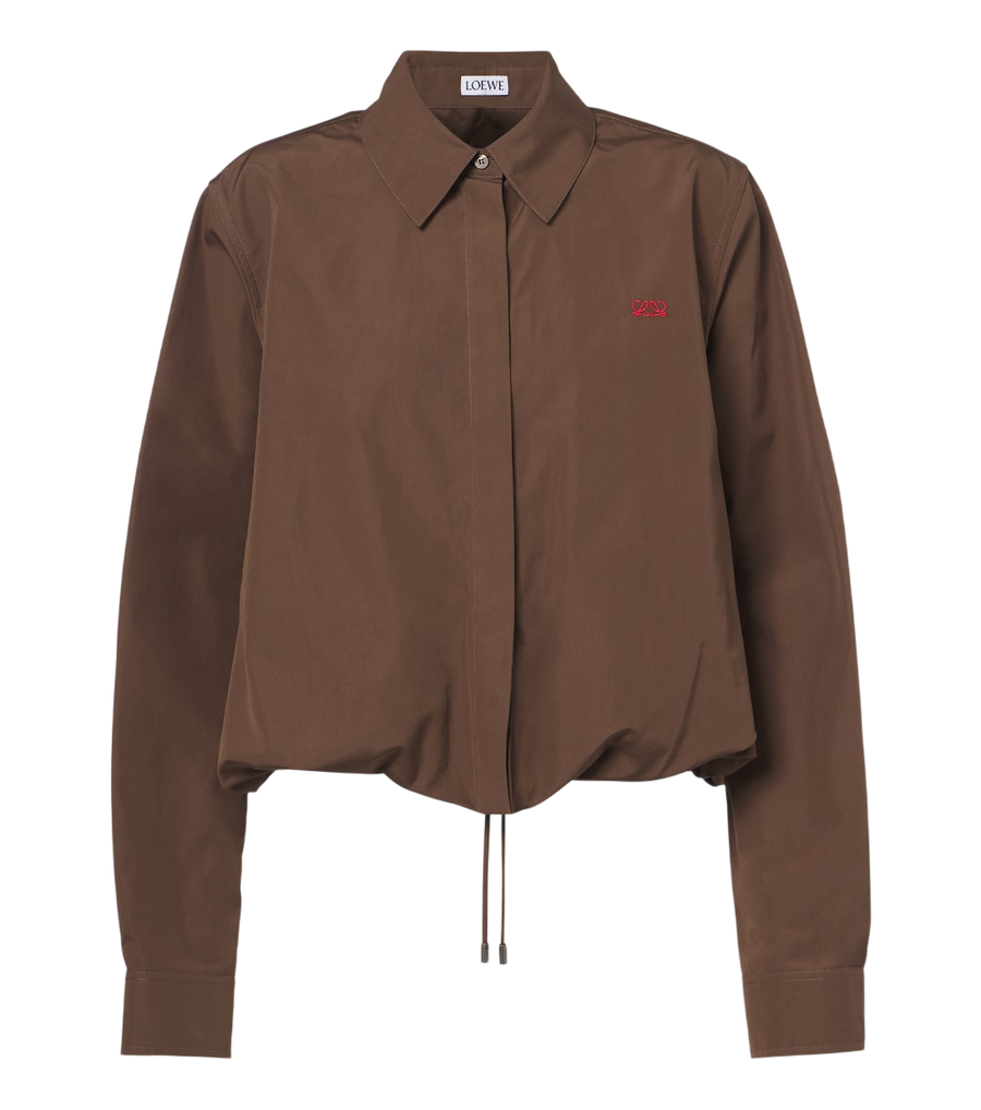 Loewe Double L cotton poplin shirt