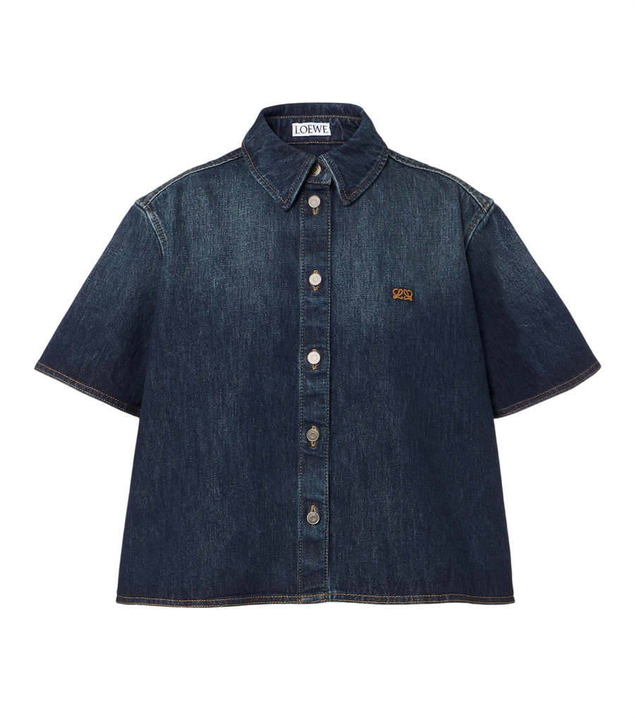 Loewe Double L denim shirt