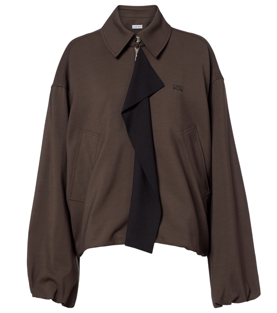 Loewe Double L paneled blouson jacket