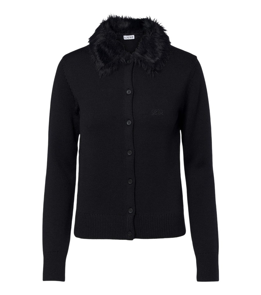 Loewe Double L wool cardigan