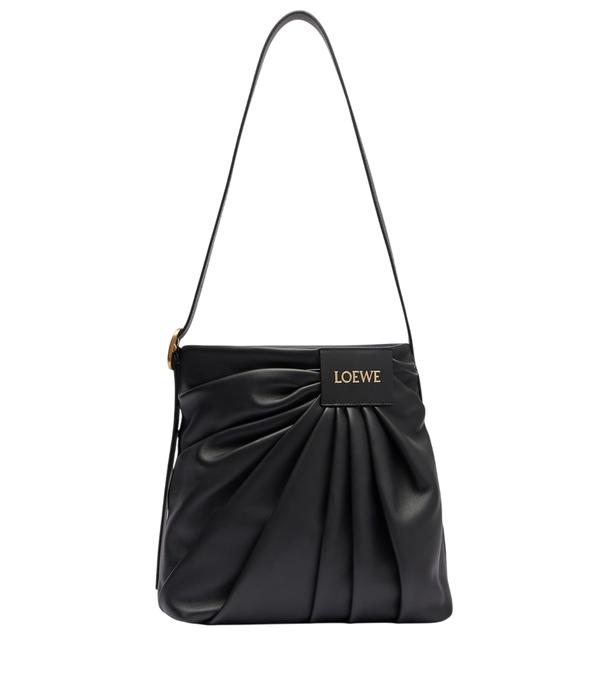 Loewe Draped leather tote bag