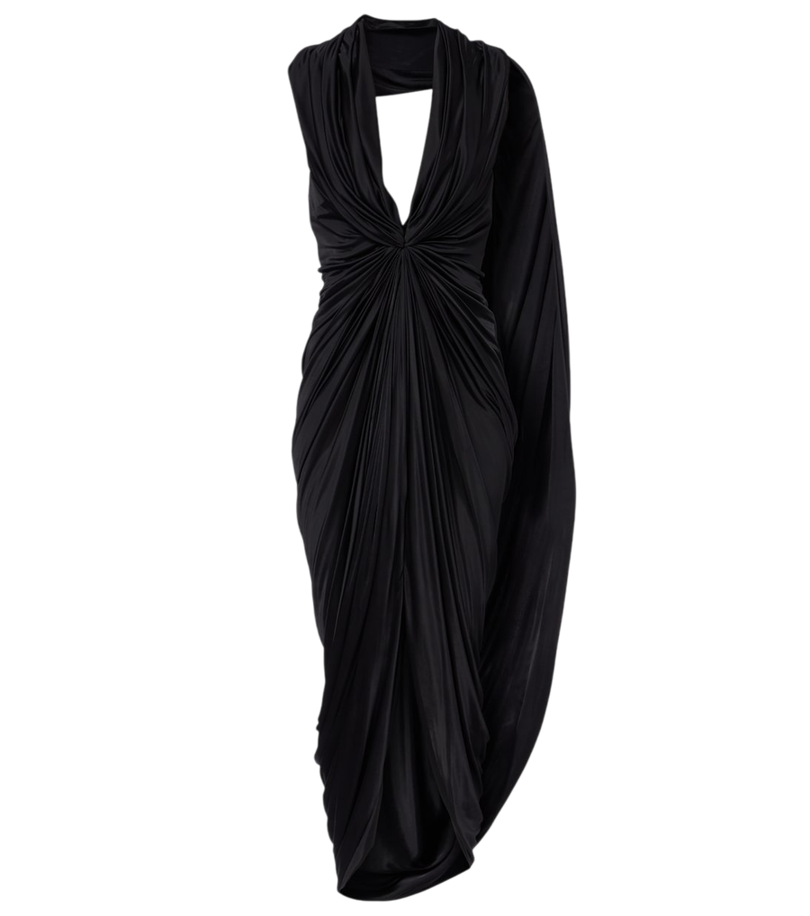 Vestido midi drapeado Loewe