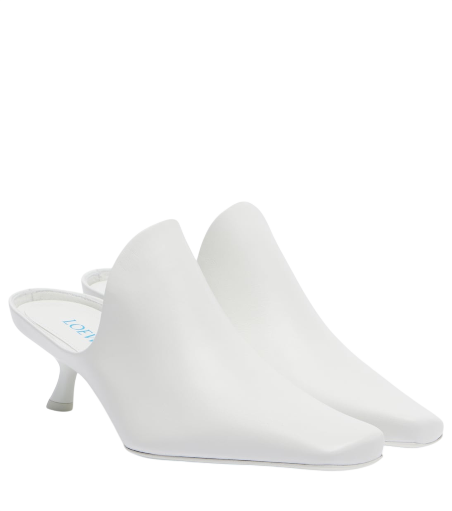 Loewe Emily leather mules